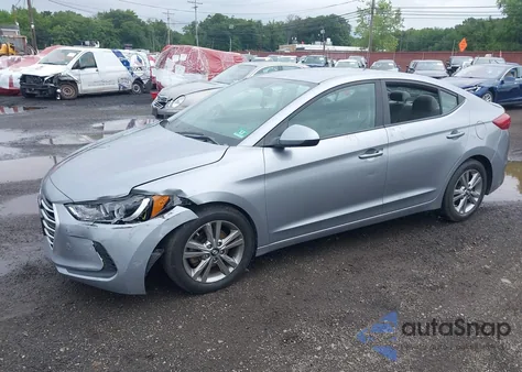2017 Hyundai Elantra Se/Value/Limited из США, поврежденный, VIN 5NPD84LF1HH034562